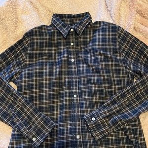 Brandy Melville Plaid Button Down
